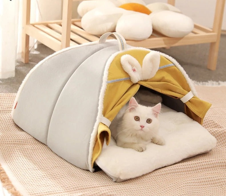 Tente confortable pour chat