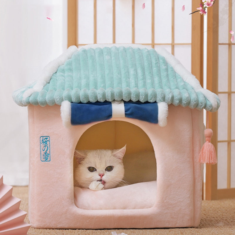 Maison mignonne pour chat