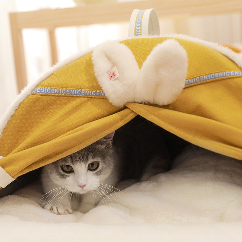 Tente confortable pour chat