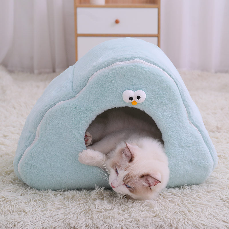 Maison pour chat confortable et douce