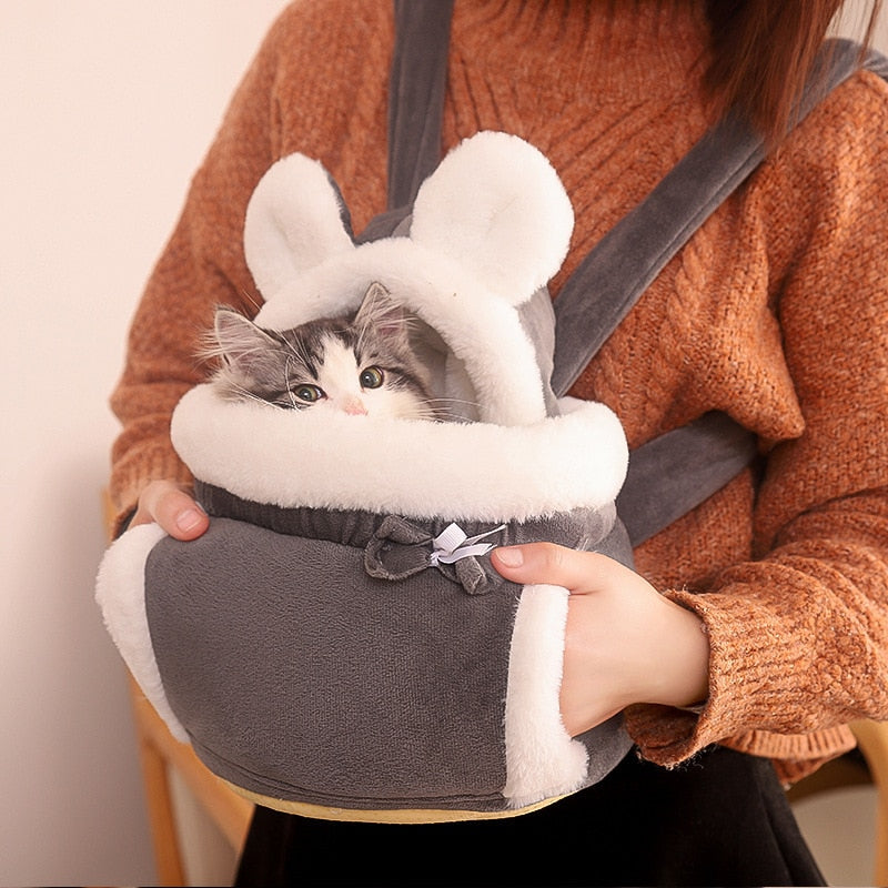 Sac &agrave; dos chaud pour chat
