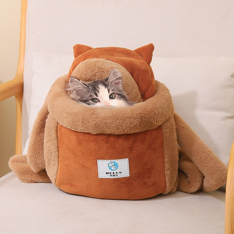 Sac &agrave; dos chaud pour chat