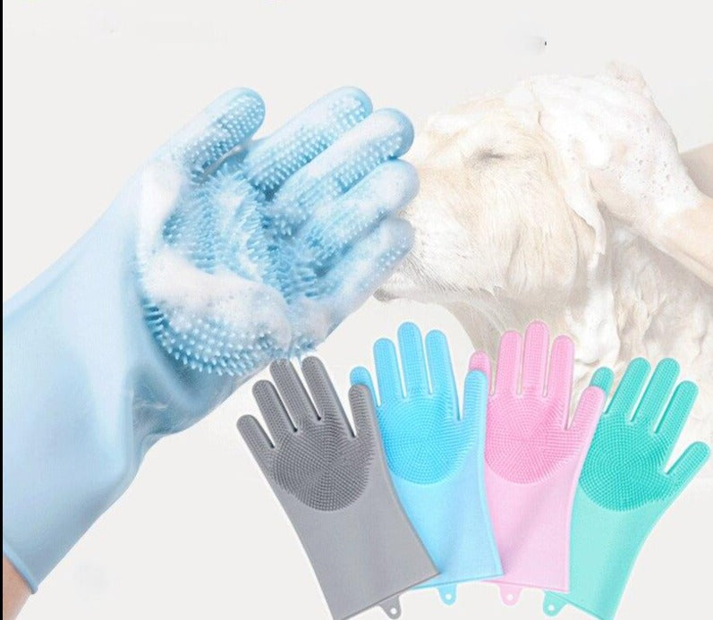 Gants de nettoyage pour animaux de compagnie