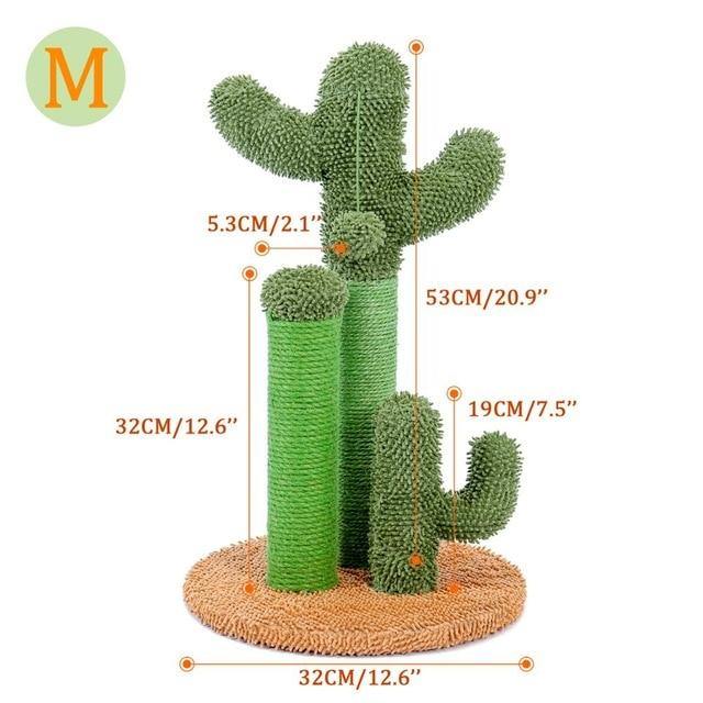 Arbre à chat en forme de cactus - dodo-pour-animaux
