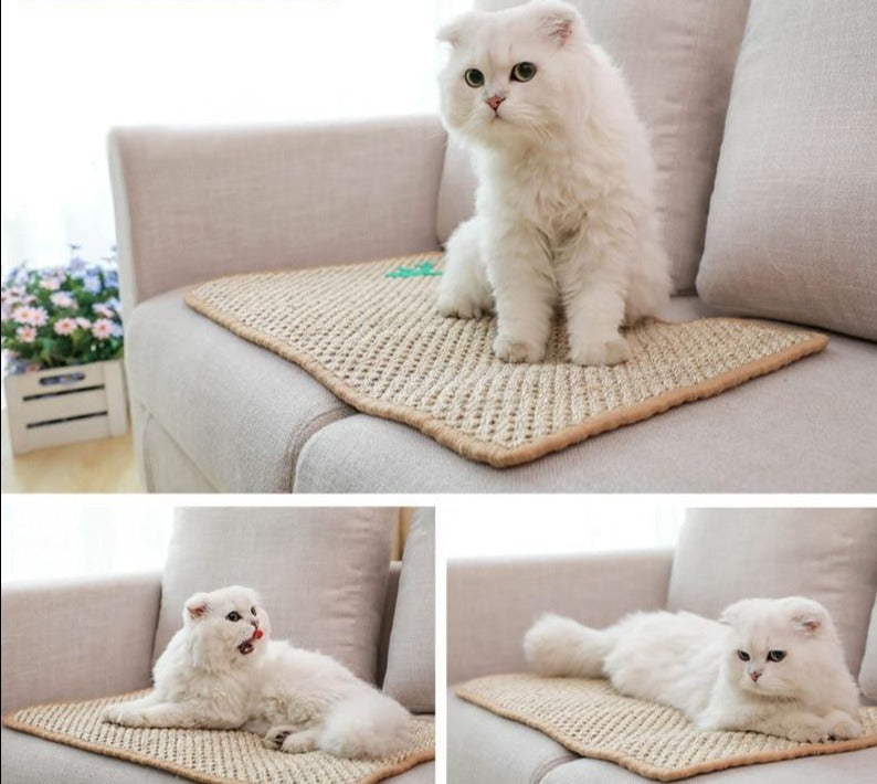Grattoir pour chat (protection canap&eacute; et sofa)